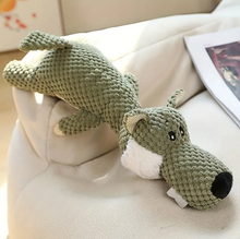 Load image into Gallery viewer, Squeaky Plush Dog Toy
