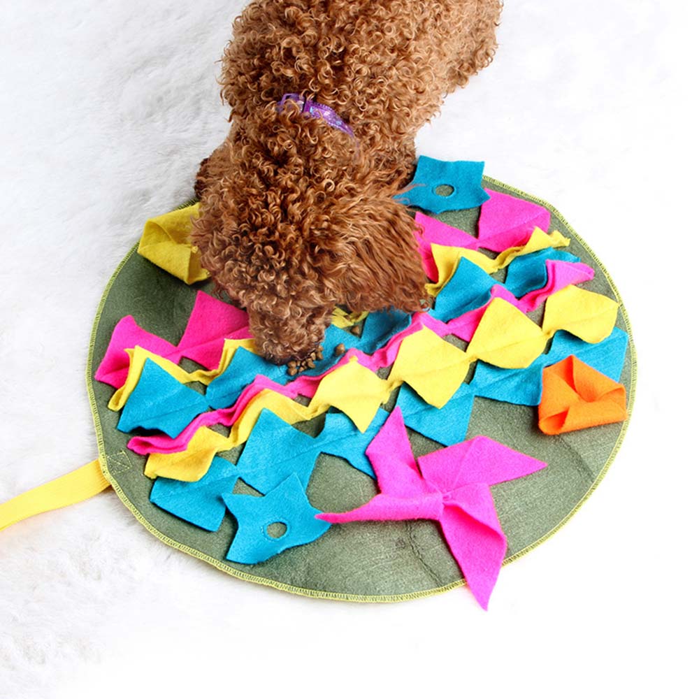 DIY Dog Sniffing Puzzle Mat 